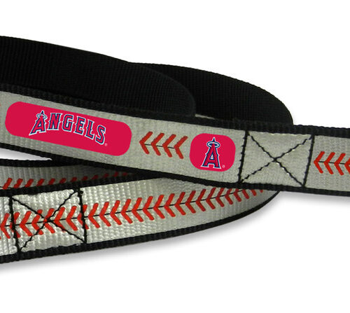 Los Angeles Angels Pet Leash Reflective Baseball Size Large CO