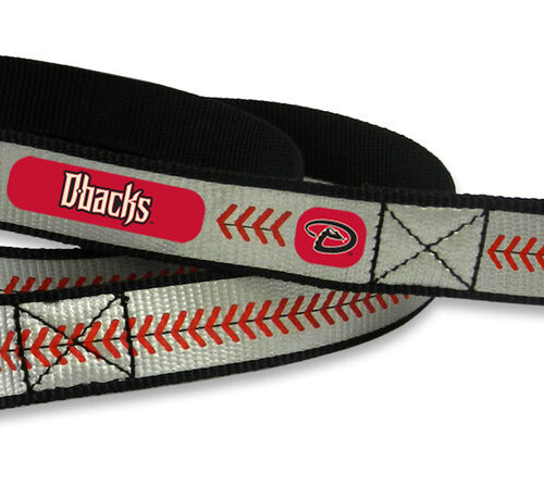 Arizona Diamondbacks Pet Leash Reflective Baseball Size Large CO