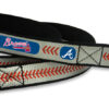 Atlanta Braves Pet Leash Reflective Baseball Size Large CO