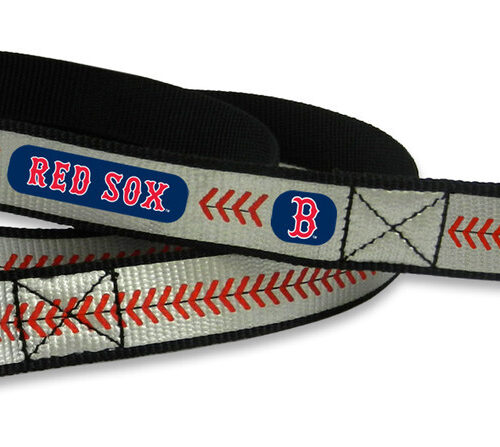 Boston Red Sox Pet Leash Size Small Reflective Baseball CO