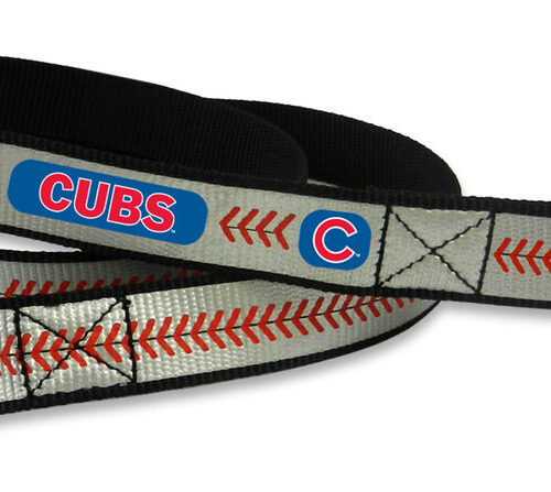 Chicago Cubs Pet Leash Reflective Baseball Size Small CO