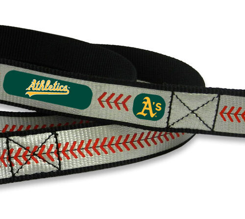 Oakland Athletics Reflective Baseball Leash – L