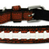 Auburn Tigers Classic Leather Toy Football Collar