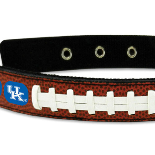 Kentucky Wildcats Classic Leather Large Football Collar