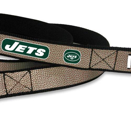 New York Jets Pet Leash Reflective Football Size Large