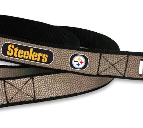 Pittsburgh Steelers Pet Leash Reflective Football Size Small CO