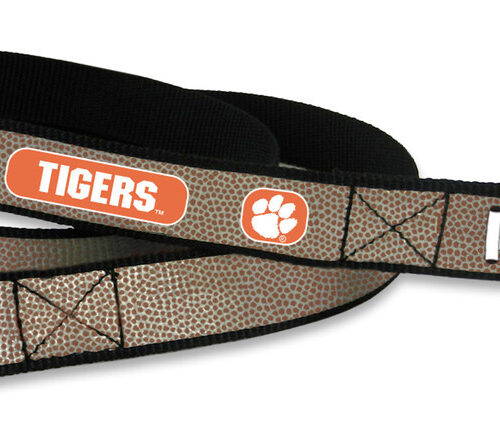 Clemson Tigers Reflective Football Leash – S