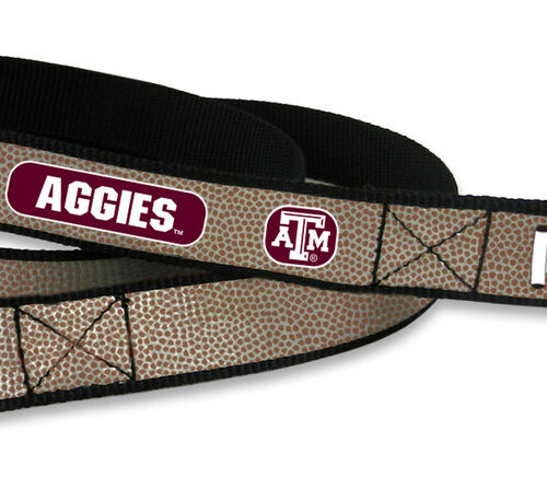 Texas A&M Aggies Reflective Football Leash – S