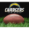 San Diego Chargers Pet Bowl Mat Classic Football Size Large CO