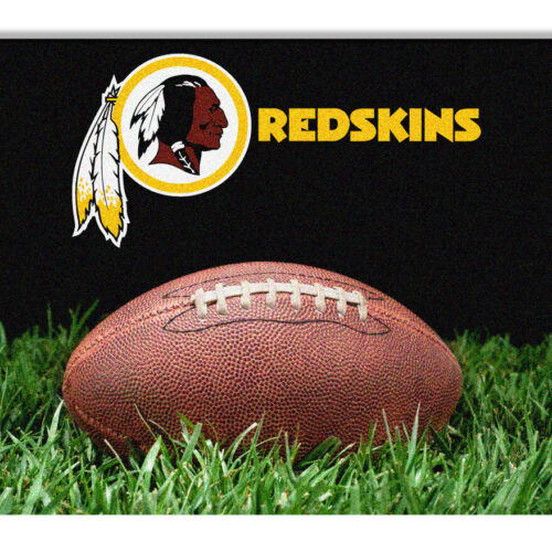 Washington Redskins Classic NFL Football Pet Bowl Mat – L