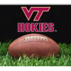 Virginia Tech Hokies Classic Football Pet Bowl Mat – L