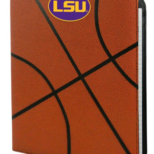 LSU Tigers Classic Basketball Portfolio – 8.5 in x 11 in