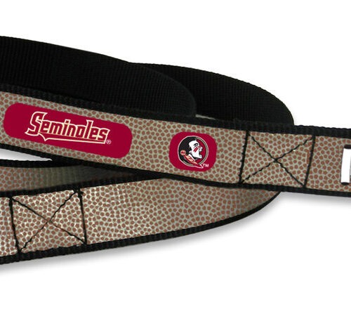 Florida State Seminoles Reflective Football Leash – S