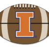 Illinois Fighting Illini Football Mat 22×35 – Special Order