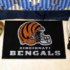 Cincinnati Bengals Rug – Starter Style, Helmet Design – Special Order