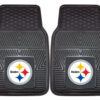 Pittsburgh Steelers Car Mats Heavy Duty 2 Piece Vinyl