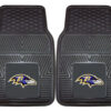 Baltimore Ravens Car Mats Heavy Duty 2 Piece Vinyl