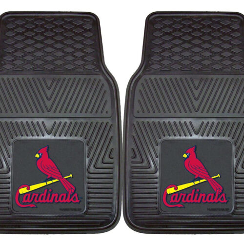 St. Louis Cardinals Heavy Duty 2-Piece Vinyl Car Mats