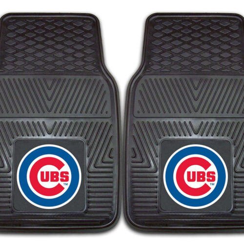 Chicago Cubs Heavy Duty 2-Piece Vinyl Car Mats