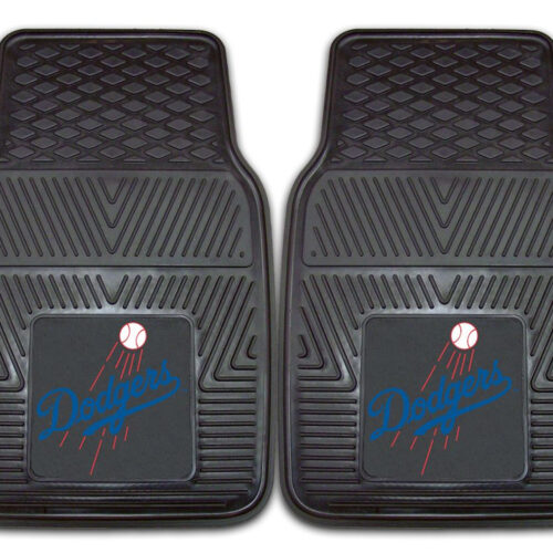 Los Angeles Dodgers Heavy Duty 2-Piece Vinyl Car Mats