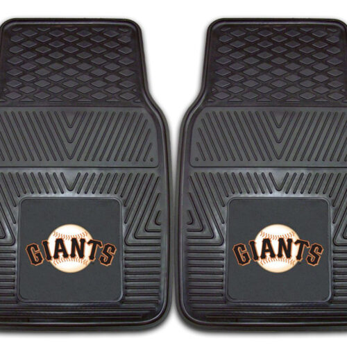 San Francisco Giants Heavy Duty 2-Piece Vinyl Car Mats