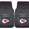 Kansas City Chiefs Car Mats Heavy Duty 2 Piece Vinyl