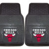 Chicago Bulls Car Mats Heavy Duty 2 Piece Vinyl