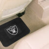 Las Vegas Raiders Car Mat Heavy Duty Vinyl Rear Seat