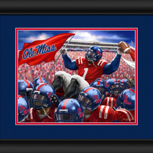 Mississippi Rebels Celebration Print 15″x18″