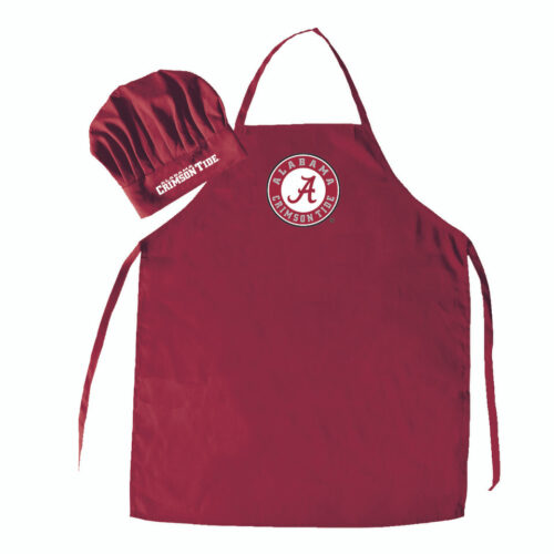 Alabama Crimson Tide Apron and Chef Hat Set