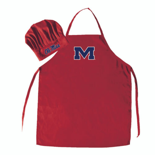 Mississippi Rebels Apron and Chef Hat Set