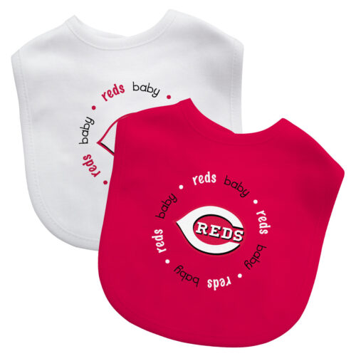 Cincinnati Reds Baby Bib 2 Pack