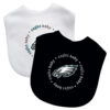 Philadelphia Eagles Baby Bib 2 Pack