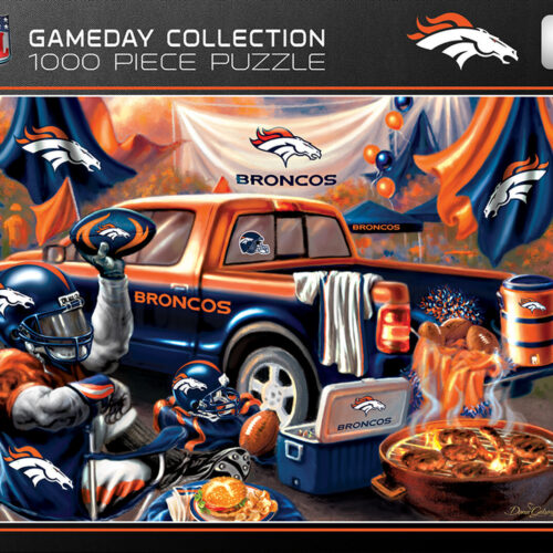 Denver Broncos Puzzle 1000 Piece Gameday Design