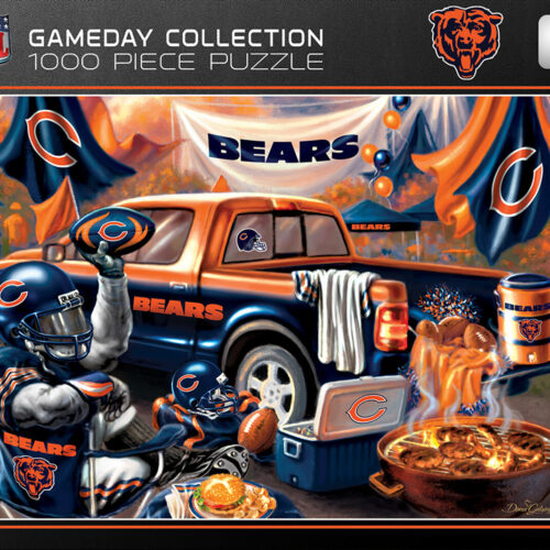 Chicago Bears Puzzle 1000 Piece Gameday Design