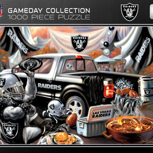 Las Vegas Raiders Puzzle 1000 Piece Gameday Design