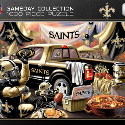 New Orleans Saints Puzzle 1000 Piece Gameday Design