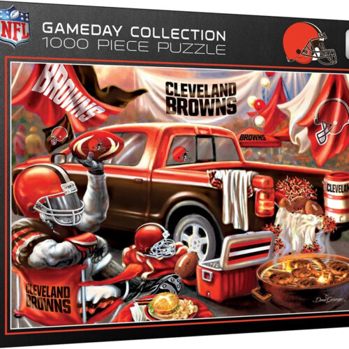 Cleveland Browns Puzzle 1000 Piece Gameday Design