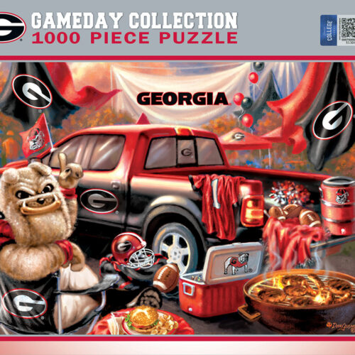 Georgia Bulldogs Puzzle 1000 Piece Gameday Design