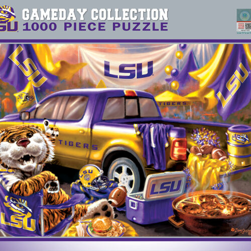 LSU Tigers Puzzle 1000 Piece Gameday Design