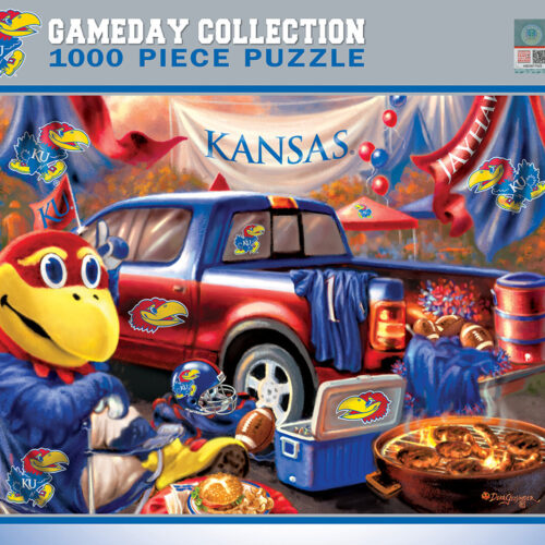 Kansas Jayhawks Puzzle 1000 Piece Gameday Design