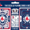 Boston Red Sox Playing Cards and Dice Set