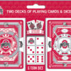 Ohio State Buckeyes Playing Cards and Dice Set