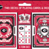 Georgia Bulldogs Playing Cards and Dice Set