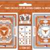 Texas Longhorns Playing Cards and Dice Set