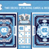 North Carolina Tar Heels Playing Cards and Dice Set