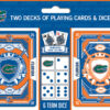 Florida Gators Playing Cards and Dice Set