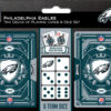 Philadelphia Eagles Playing Cards and Dice Set