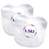 LSU Tigers Baby Bib 2 Pack