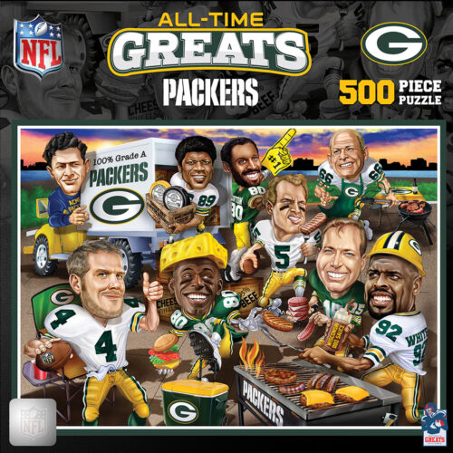 Green Bay Packers Puzzle 500 Piece All-Time Greats